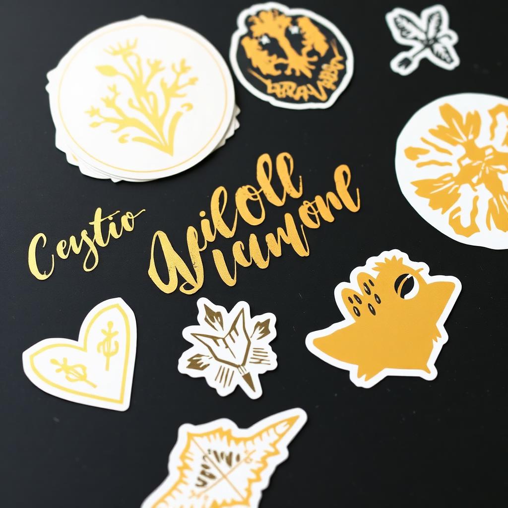 Die-Cut Decal Sheet